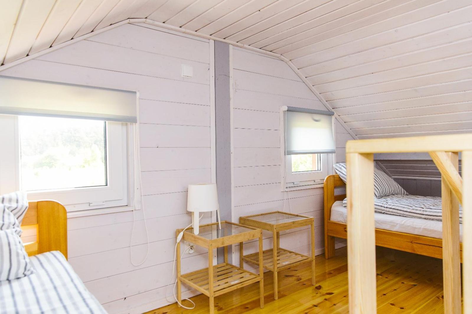 Surf Domki Habenda Z Sauna Ogrodowa Sarbsk Buitenkant foto