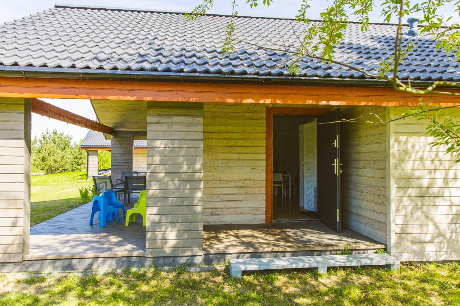 Surf Domki Habenda Z Sauna Ogrodowa Sarbsk Buitenkant foto